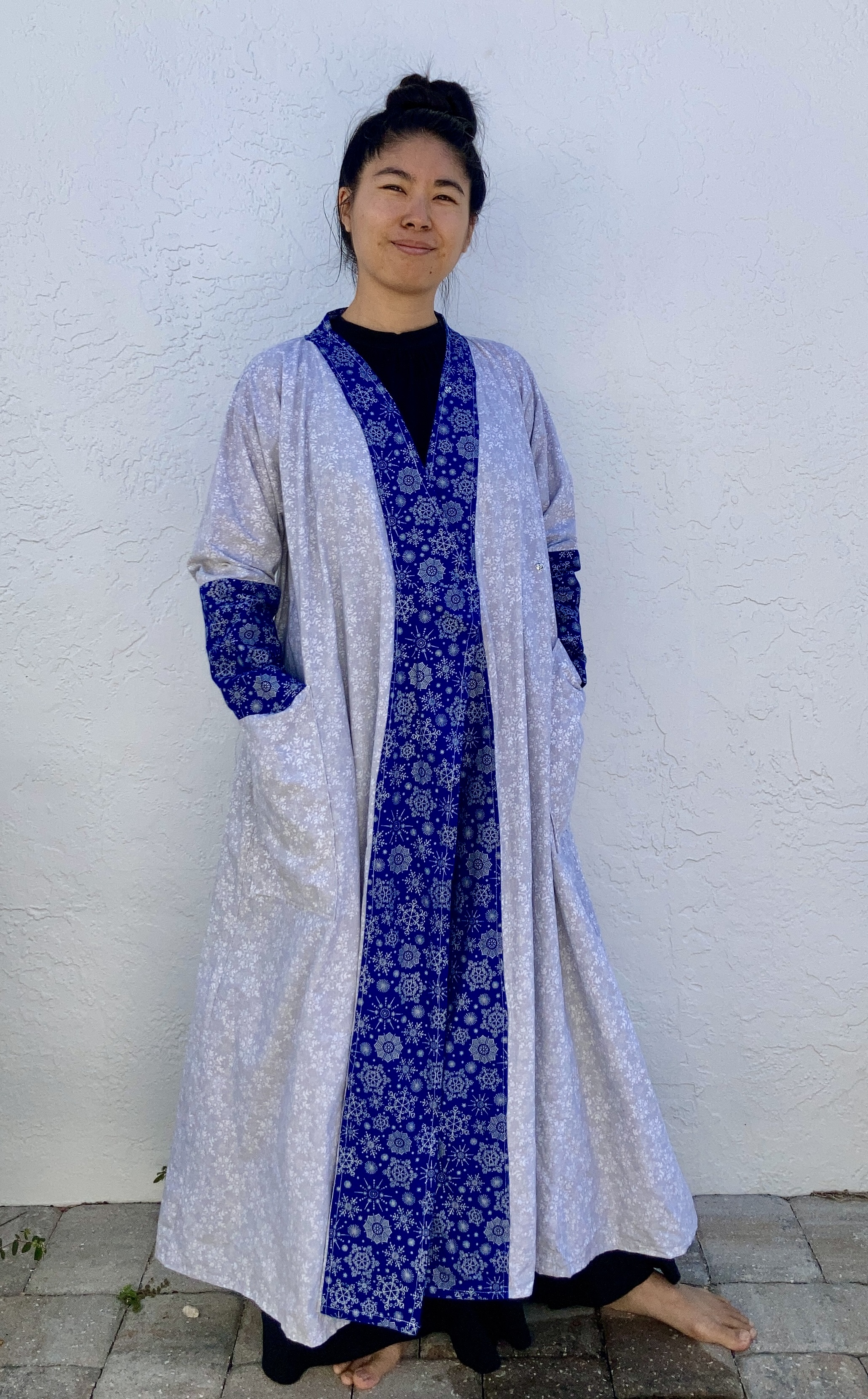 Snowflake Kimono Dress