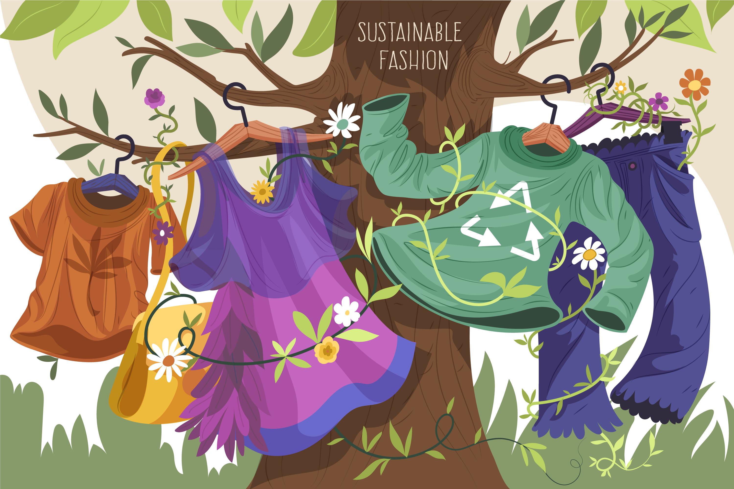 clothes on clothesline